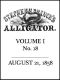 [Gutenberg 55004] • Stephen H. Branch's Alligator, Vol. 1 no. 18, August 21, 1858